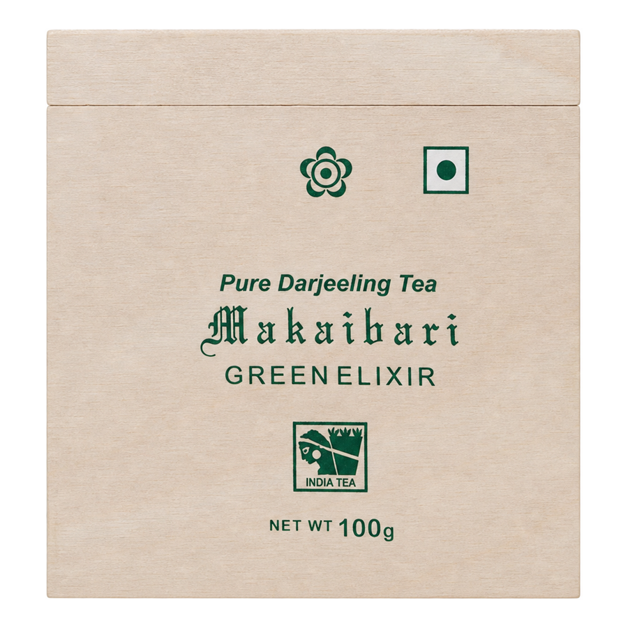 Makaibari Green Exhilir Wooden Box